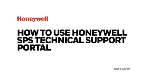 my honeywell portal.